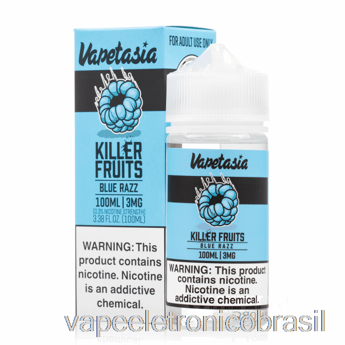 Vape Eletronico Blue Razz - Vapetasia - 100ml 0mg